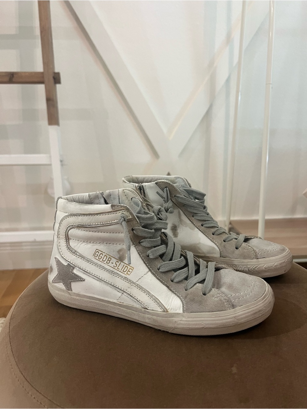 Golden Goose Slide High Top Sneakers